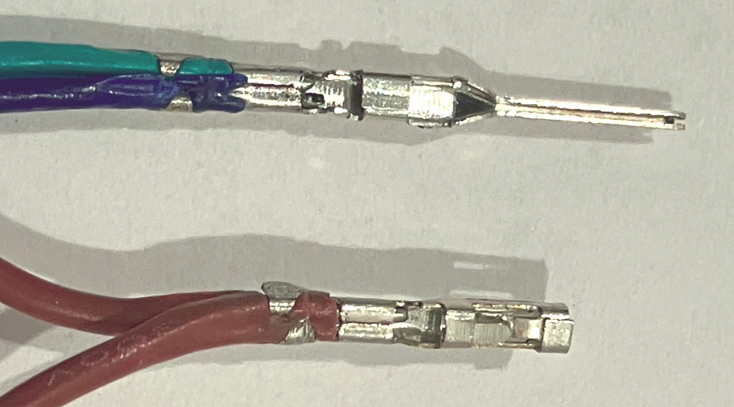 On Crimping Two Wires into One DuPont Connector