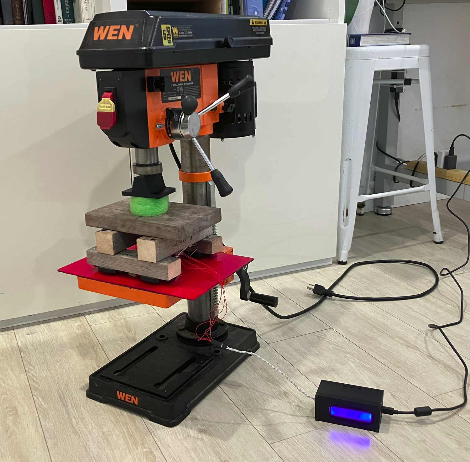 Drill Press Strength Tester