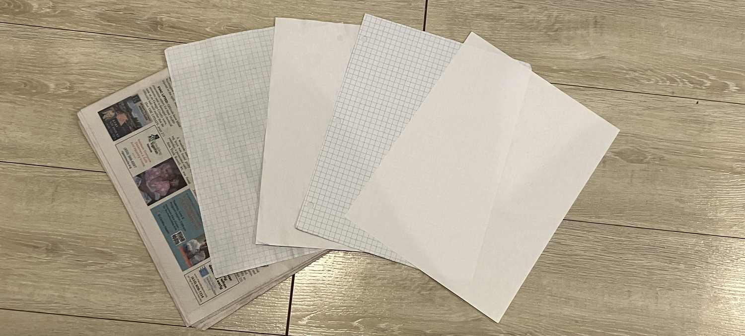 Using Household Papers as Filter Paper