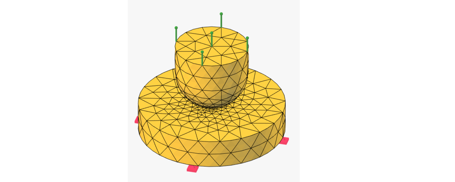 Effects of Element Size, Clearance Adjustment, and Contact Stiffness on Convergence in FEM Contact Simulation